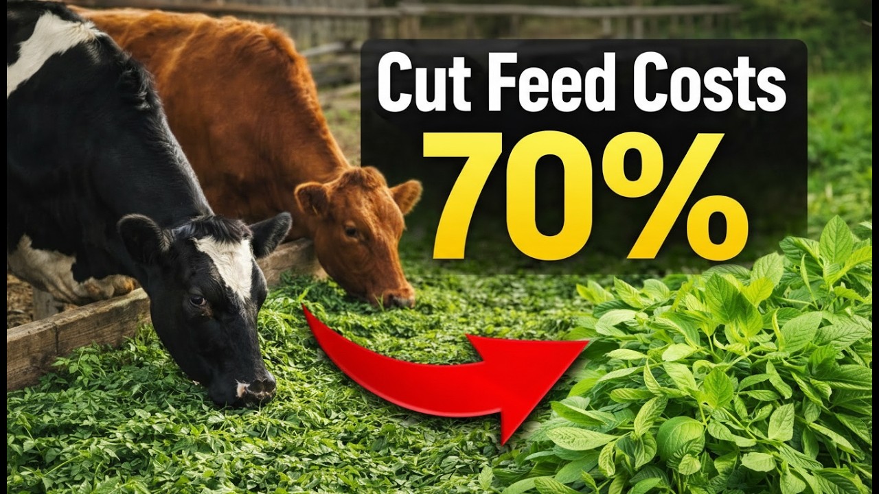 Stop Buying Expensive Feed – Grow These 6 Free Fodder Crops Instead