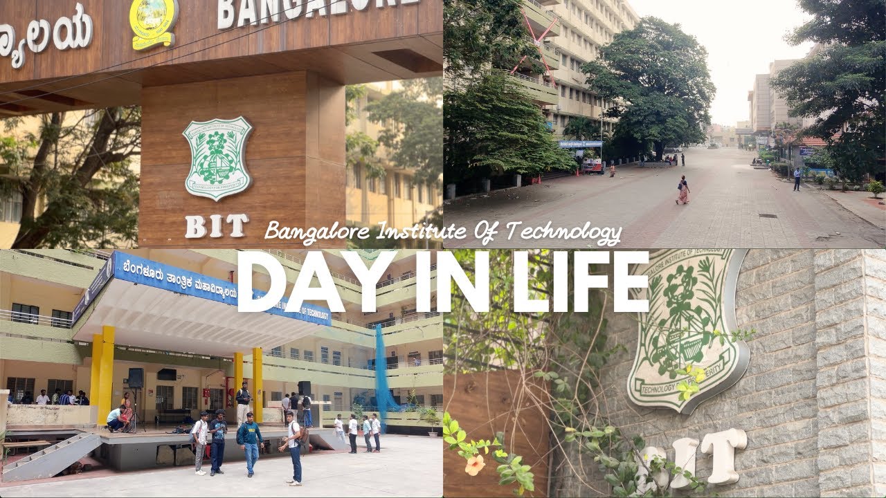 DAY IN LIFE 👨🏻‍🎓📚🏔️| BANGALORE INSTITUTE OF TECHNOLOGY 🏫| VLOG 81|