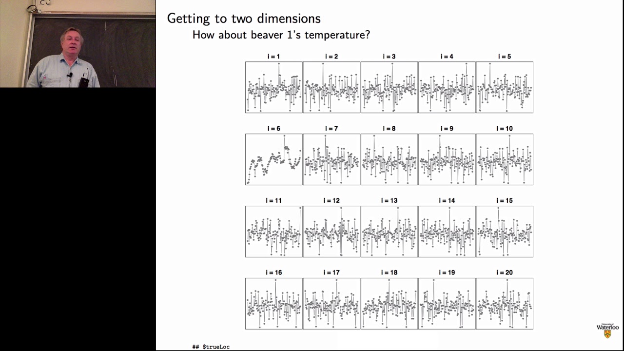 11. Moving to 2 dimensions - Time ordered data - YouTube