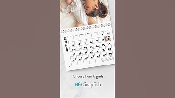 Personalised Wall Calendars from Snapfish
