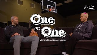 One on One with San Antonio Spurs Jeremy Sochan and Tony Parker