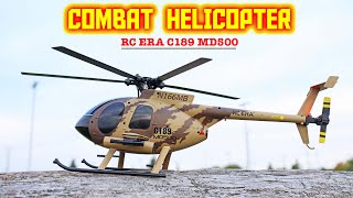 Very Cool RC Military Helicopter for Beginners  RC ERA C189 MD500  Review