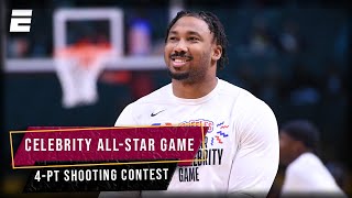 Anderson Varejao and Myles Garrett battle in 4-PT Shooting Contest | NBA on ESPN