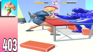 Muscle Rush : GameplayWalkthrough Android.ios All Levels (part  403)