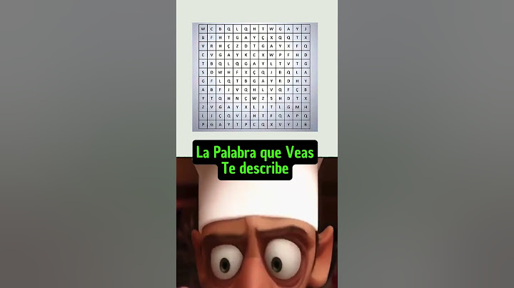 Lo Primero que ves te Describe 😵