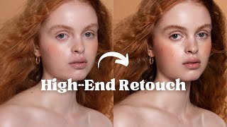 High-End Skin Retouching Tutorial in Photoshop | The BEST Way to Dodge and Burn in 2024