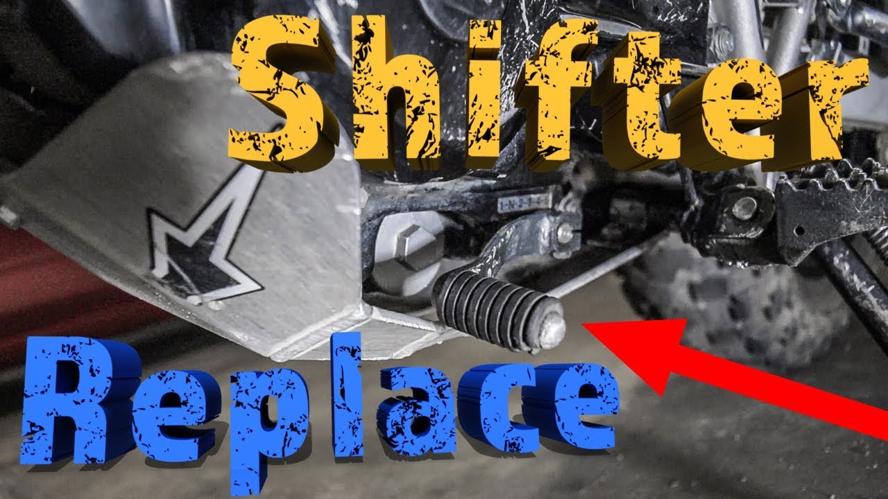 How To Replace the Shift Lever on a Yamaha TW200 YouTube