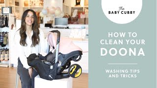 How to Clean Your Doona | Doona Washing Instructions | How to Remove the Doona Seat Fabric