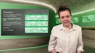 29.5 TIME - CALCULATIONS INVOLVING CALENDARS SHOWING DAYS, WEEKS AND MONTHS