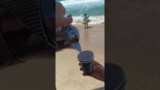 قهوة على البحر 🌊 أرح نفسك🙄😅🥺😇💟💝😇