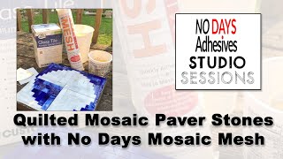 NO Days Mosaic Adhesive Film, 20 sqft – No Days Adhesives – Stained Glass,  Glass Fusing and Mosaic Adhesives