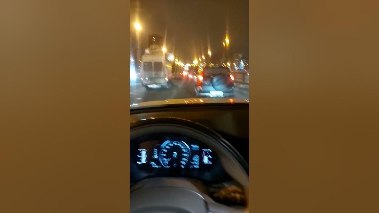 Вечерние покатушки на машине