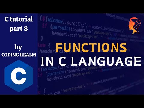 FUNCTIONS IN C LANGUAGE #function #youtube #array #viralvideo - YouTube