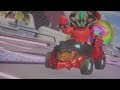 Amy Rose Vs Dr Eggman Vs Zavok 3 Players Split Screen Sonic Racing: CrossWorlds Gamplay