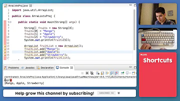 ArrayList in Java Tutorial #36