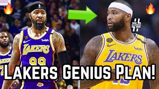 Los Angeles Lakers GENIUS Plan For DeMarcus Cousins After Markieff Morris Signing! | GM LeBron \& AD!