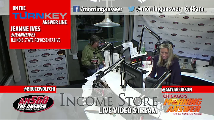 Illinois State Rep. Jeanne Ives joins Amy Jacobson...