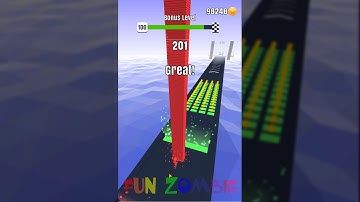 Stack Colors Level 100 Gameplay Walkthrough (Android & iOS) | FunZombie