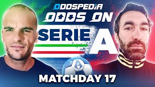 Serie A Predictions 2025/26 Matchday 17 | Best Football Betting Tips Today #seriea