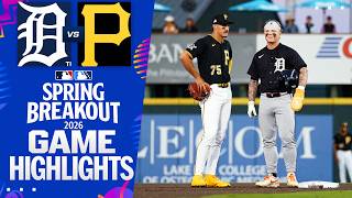 Tigers vs. Pirates - 2026 Spring Breakout Highlights