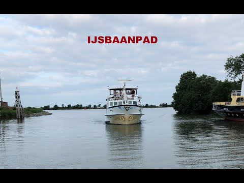 etappe 13 van het ijsbaanpad.  Enkhuizen naar Hindeloopen