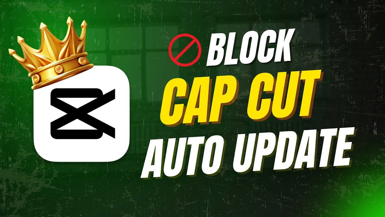 FIX CapCut AUTO UPDATE Problem NOW! - YouTube