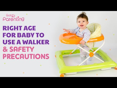 Video: When Can A Baby Be Put On A Walker?