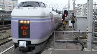 JR東日本E351系　中央線特急　スーパーあずさ東京行　松本⇒東京　HD　車窓　日立IGBT-VVVF
