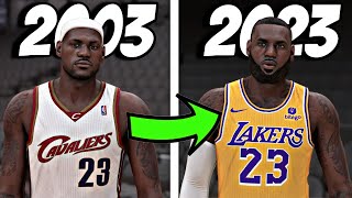 I Went Back To 2003 and Simulated LeBron’s Career