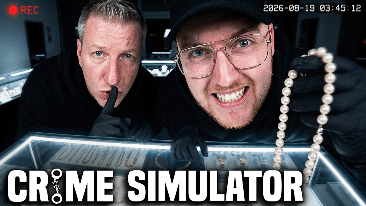 SCHRADIN & ZARBEX RAUBEN EINEN JUWELIER AUS! WIR HACKEN DAS SYSTEM! | Crime Simulator | UNCUT