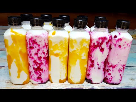 Video Fruit Yogurt | Cách Làm Sữa Chua Uống Trái Cây Công... - youtube