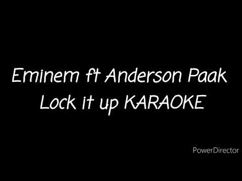 Eminem ft Anderson Paak - Lock it up (Official Karaoke)