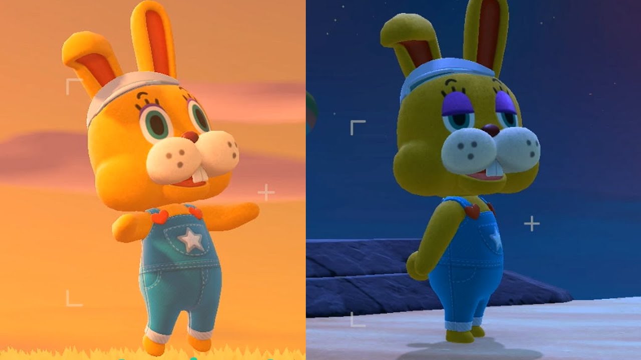 The Easter Bunny Zipper is Working Hard Animal Crossing New Horizons