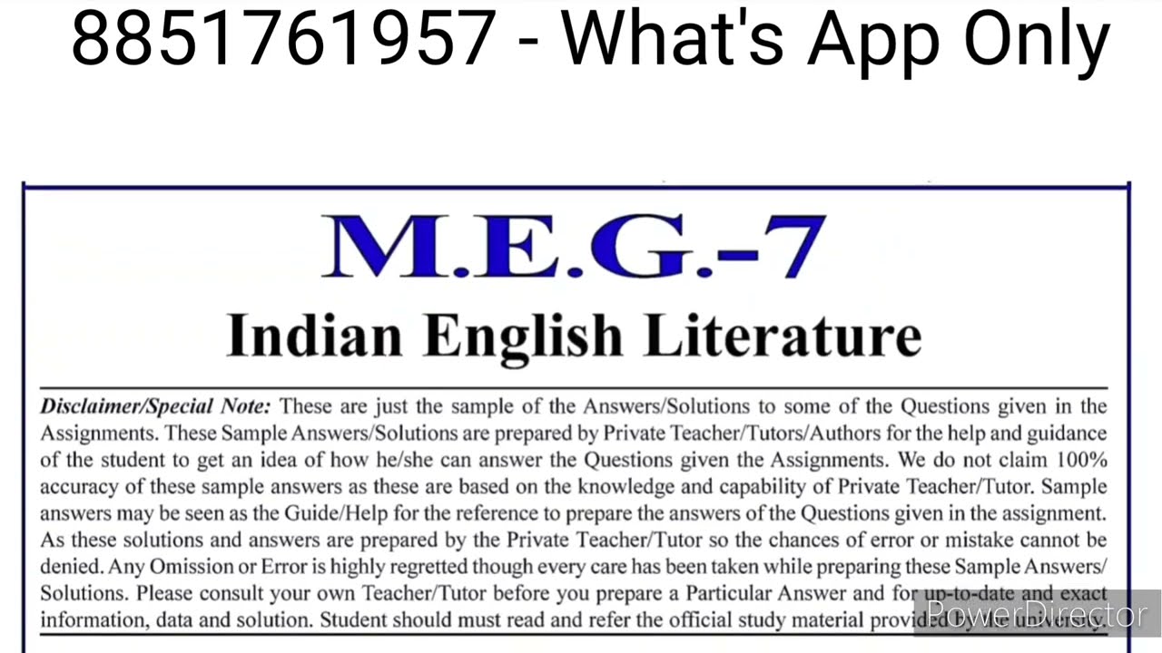 meg 7 solved assignment 2022 23 pdf