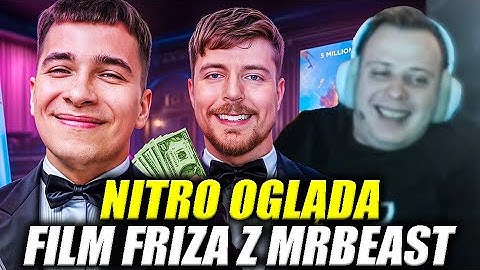 NITRO OGLĄDA FILM FRIZA Z MRBEAST - POJECHAŁEM NA PREMIERĘ BEAST GAMES