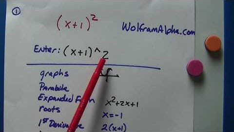 WolframAlpha: Answers Your Math Problems, Algebra through Calculus and ???