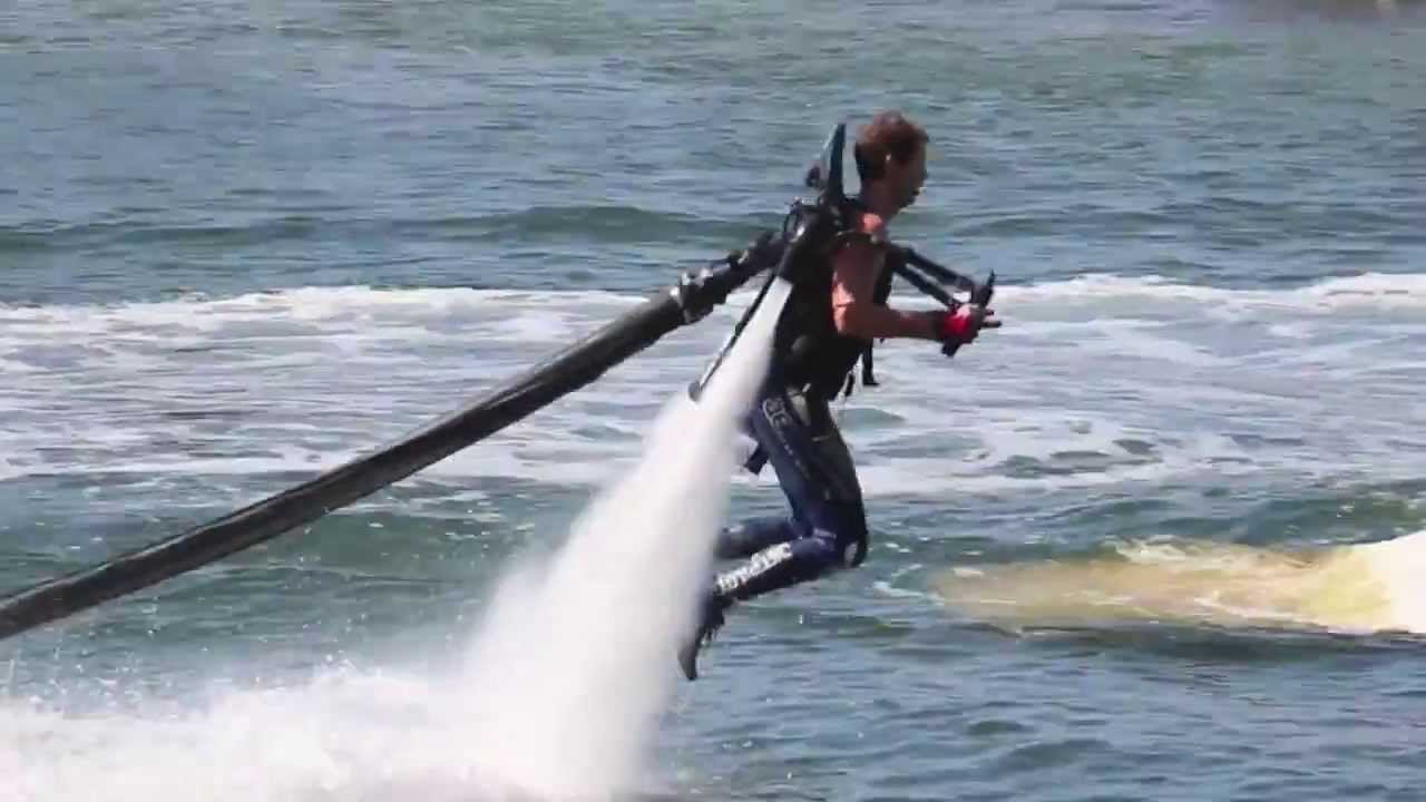Water Jet Pack Flyer JetLev water jet pack YouTube