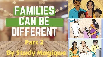 FAMILIES CAN BE DIFFERENT (PART -2) || IN HINDI || CHAPTER 21|| EVS || CLASS 3 || NCERT