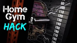 EASY Home Gym Hack! Restoring a Bare Steel Stacked Weight Pin #shorts Details