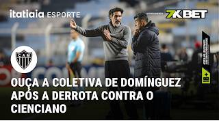 EDUARDO DOMÍNGUEZ ANALISA DESEMPENHO DO ATLÉTICO EM DERROTA PARA O CIENCIANO PELA SUL-AMERICANA