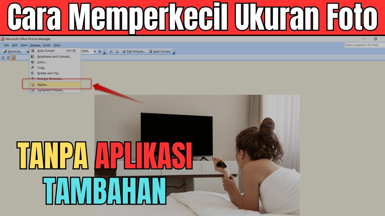 Cara Kompres atau Memperkecil Ukuran Foto di Laptop - YouTube