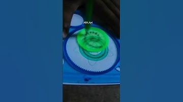 Magic Ruler, Small ruler, big wisdom #spirograph #spirography #shorts #short #shortvideo