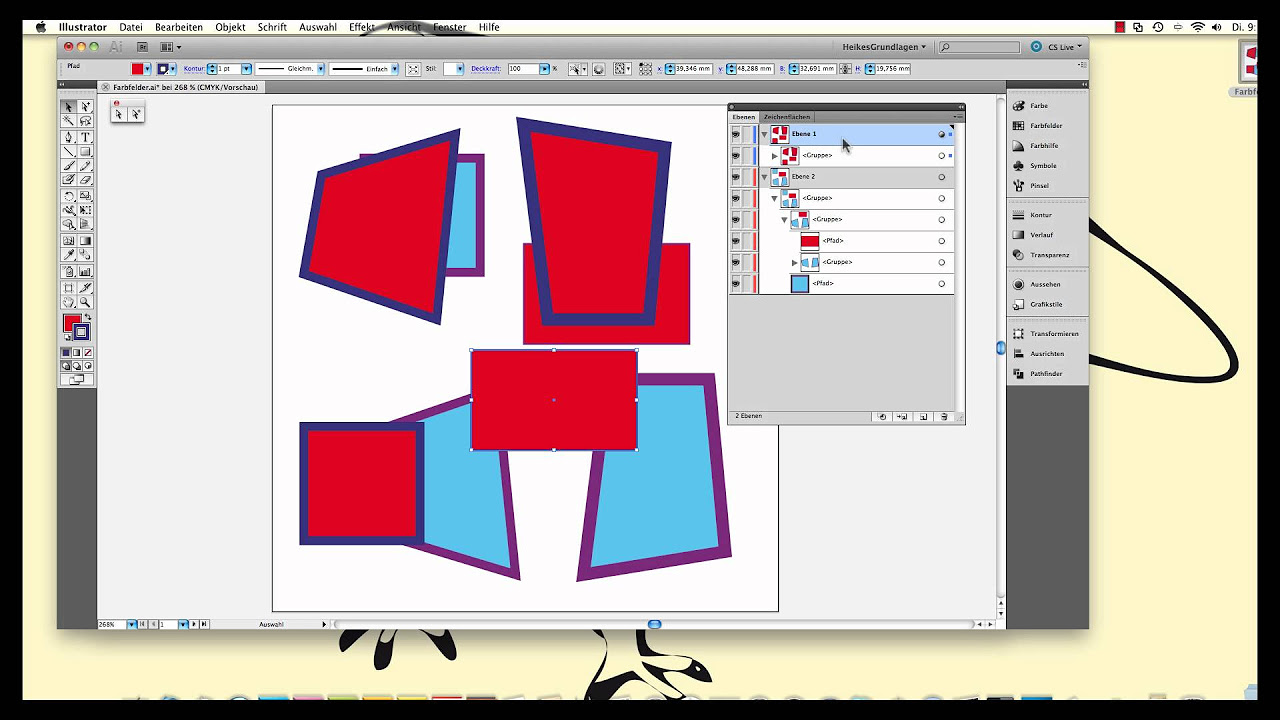 Update New Illustrator - Ebenenbedienfeld