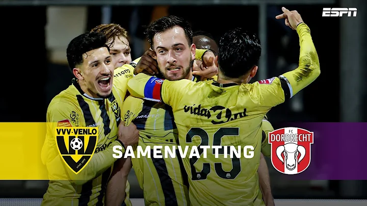 ZUIVERE HATTRICK Dean Zandbergen tegen oude club 👀🌟 | Samenvatting VVV-Venlo - FC Dordrecht
