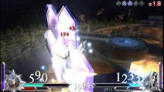Dissidia 012 Final Fantasy PvP JoyRaines (Kuja) vs Owlflame (Sephiroth)