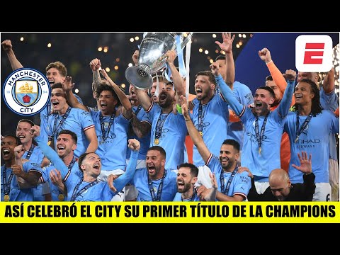 CHAMPIONS Manchester City CAMPEÓN. Así celebró el City su primera Orejona | Champions League