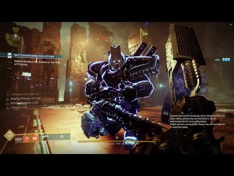 Basilius the Golem is taking a break from Destiny 2 |