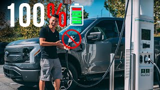 My F150 Lightning Won't Charge to 100%  Electrify America 1 Month Experience