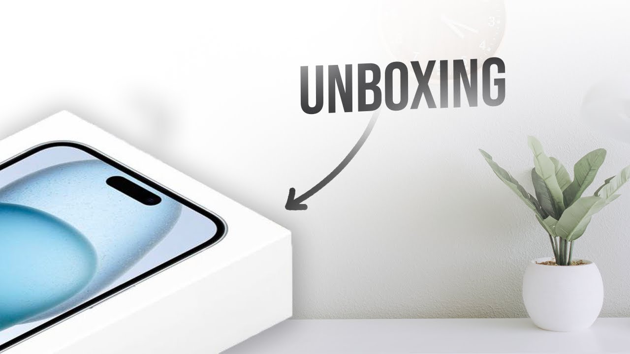 iPhone 15 Unboxing - Blue (2023) - YouTube