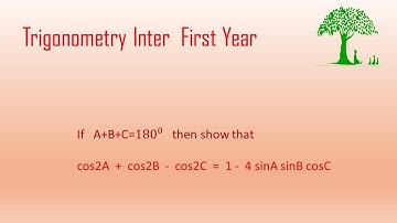 Inter First Year Transformations Of Trigonometry Explained in Telugu